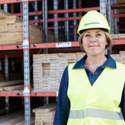 Linda Andersson är ny vd på Derome Timber