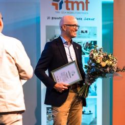 Anders Carlsson, vinnare av Årets Träbyggare 2022. /Foto: TMF