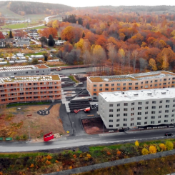Träbyn vinner Stadsbyggnadspriset i Jönköping 2022. Foto: Urban Properties